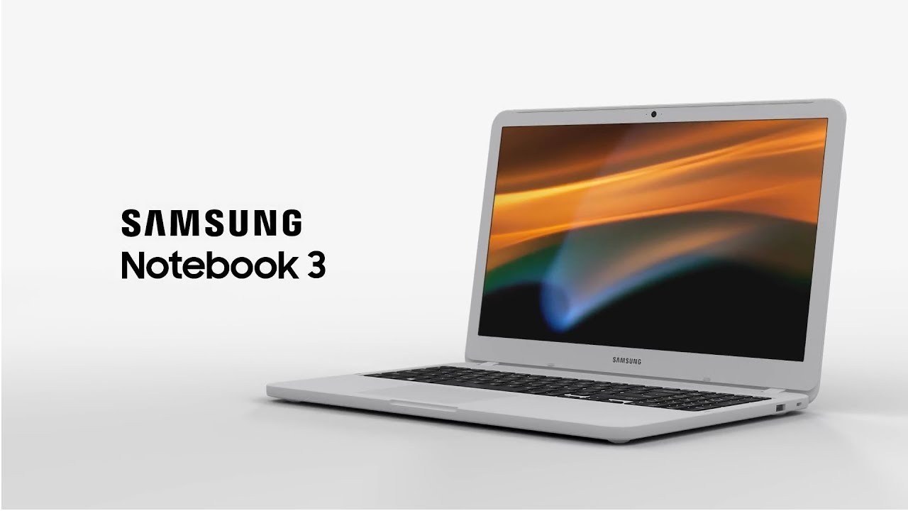 Samsung Notebook 3 thiết kế mỏng
