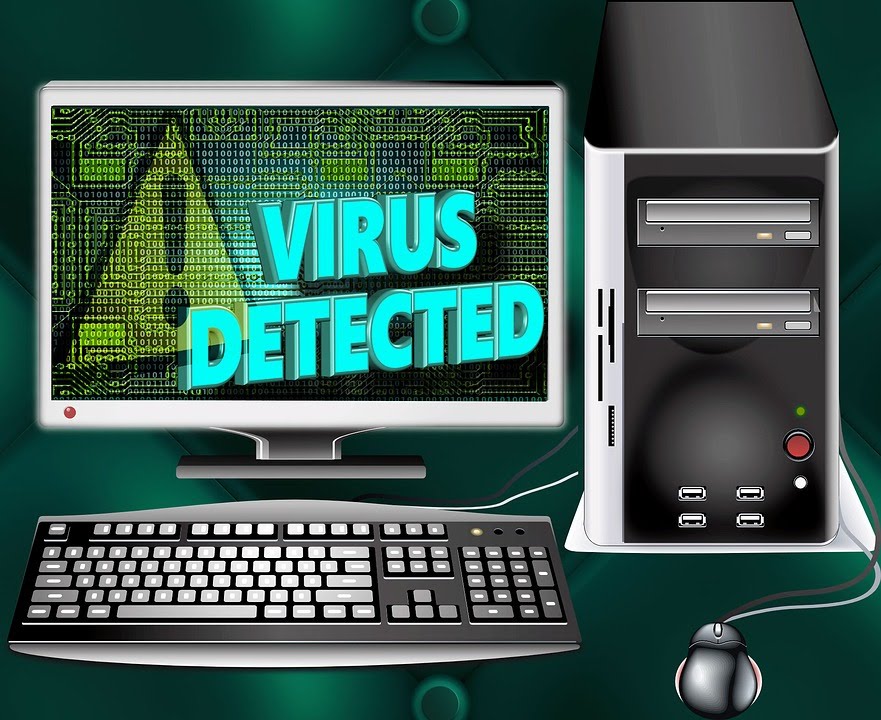 Lỗi do virus xâm nhập vào máy tính